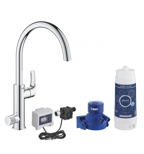 GROHE 30499000INST kitchen faucet Stainless steel