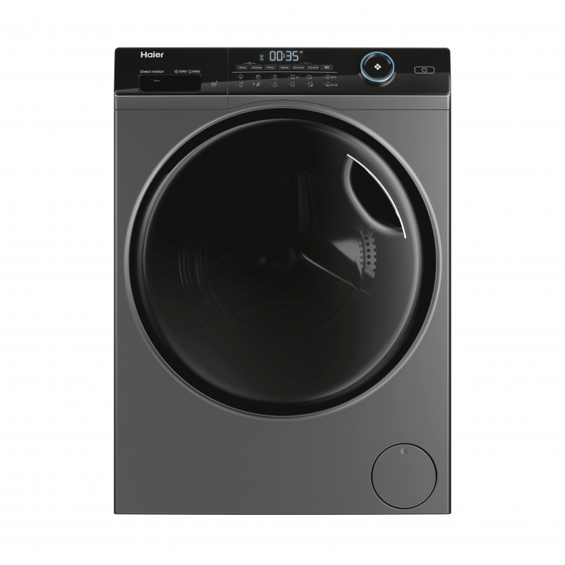 Haier I-Pro Series 5 HWD80B14959S8U1 machine à laver avec sèche linge Pose libre Charge avant Anthracite D
