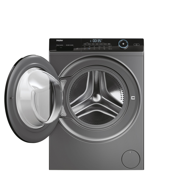 Haier I-Pro Series 5 HWD80B14959S8U1 machine à laver avec sèche linge Pose libre Charge avant Anthracite D