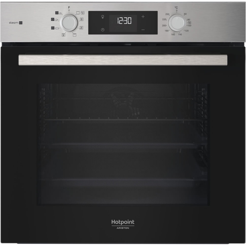 Hotpoint HAO 255HS X 71 L Black, Stainless steel