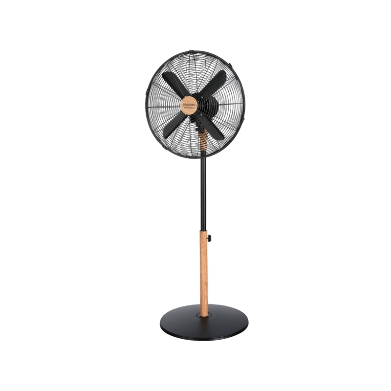 Cecotec 08233 ventilatore Nero, Legno