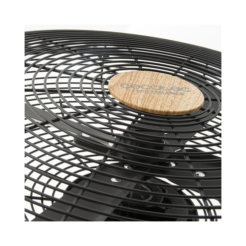 Cecotec 08233 ventilatore Nero, Legno