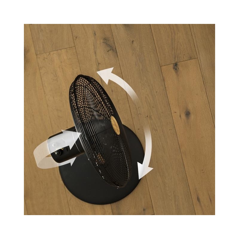 Cecotec 08233 ventilatore Nero, Legno