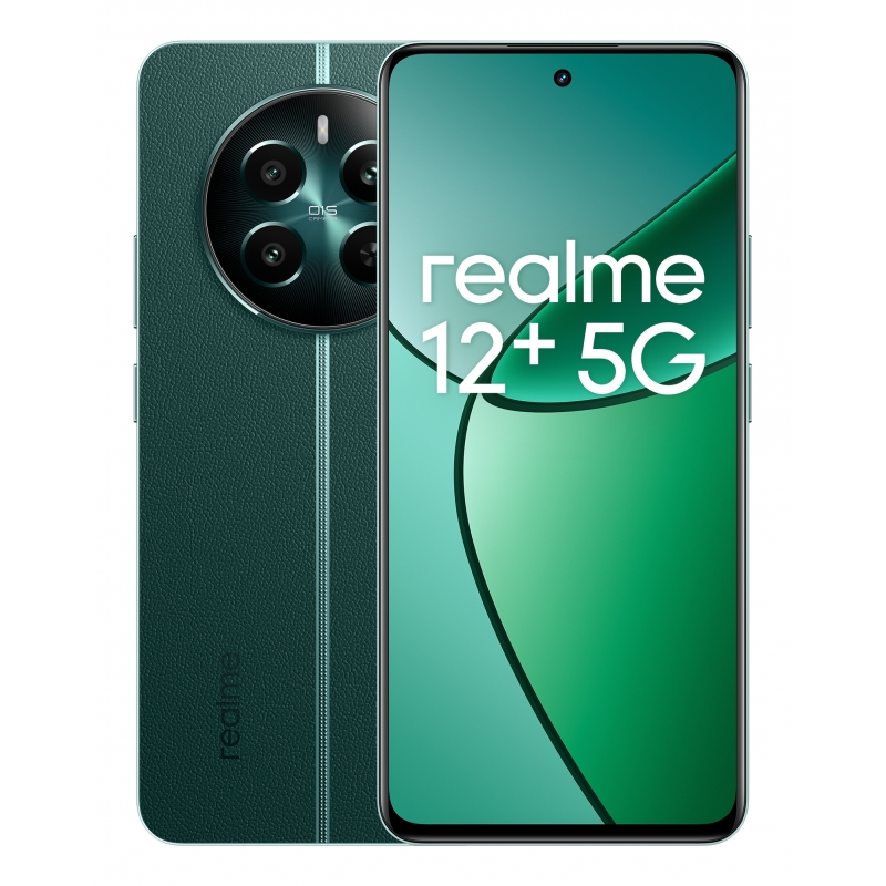 realme 12+ 16,9 cm (6.67") Dual-SIM Android 14 5G USB Typ-C 8 GB 256 GB 5000 mAh Grün