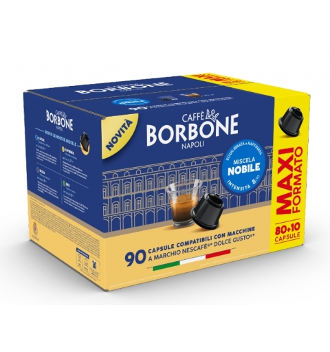 Caffè Borbone DGBBLUNOBILE90N Kaffeekapsel & Kaffeepad 90 Stück(e)