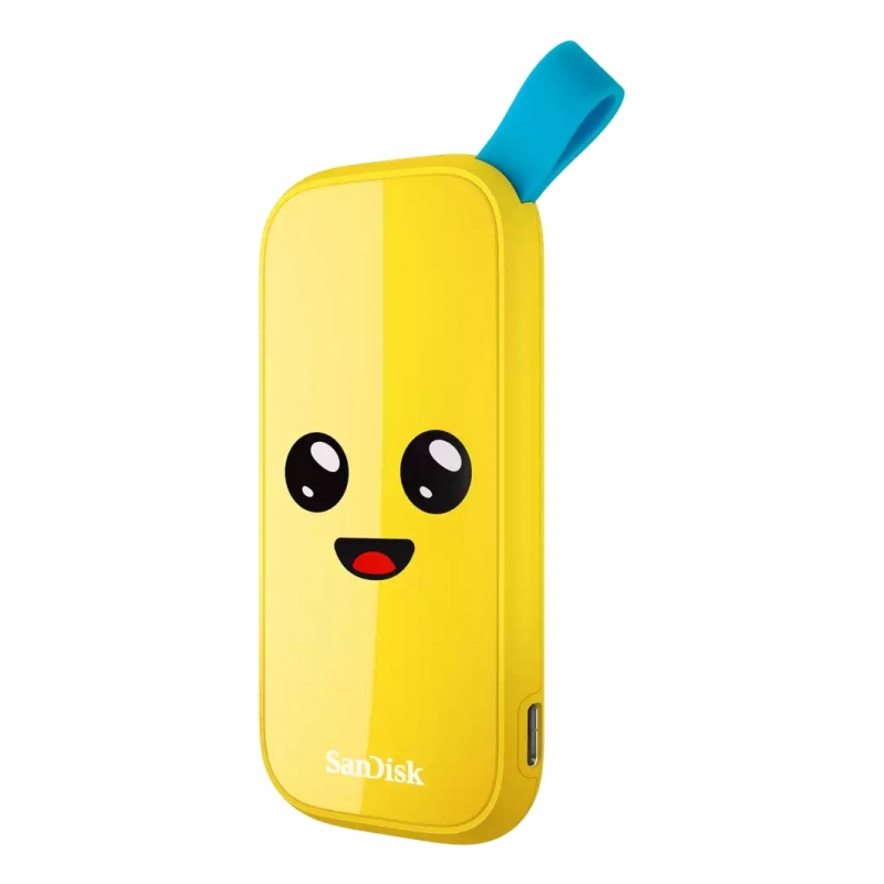 SanDisk SDSSDE30-1T00-G25F external solid state drive 1 TB USB Type-C 3.2 Gen 2 (3.1 Gen 2) Yellow