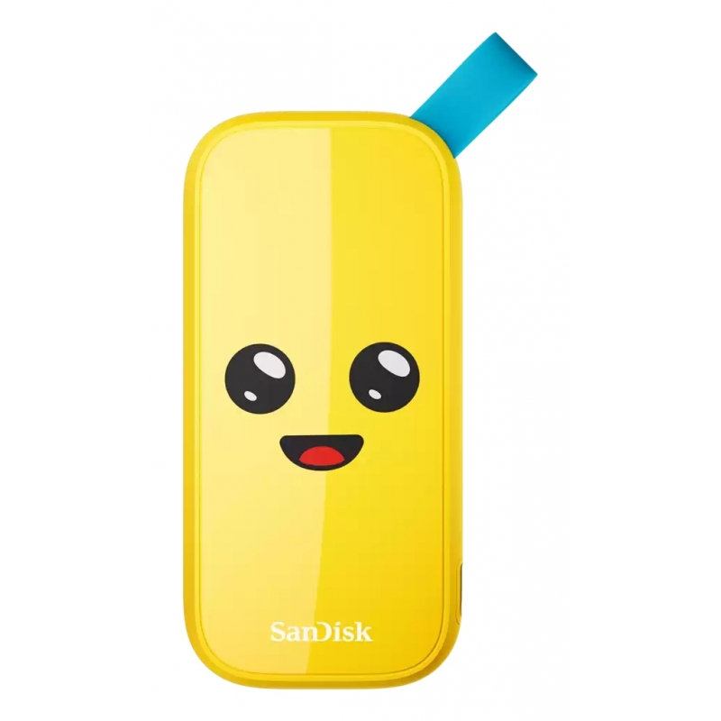 SanDisk SDSSDE30-1T00-G25F external solid state drive 1 TB USB Type-C 3.2 Gen 2 (3.1 Gen 2) Yellow