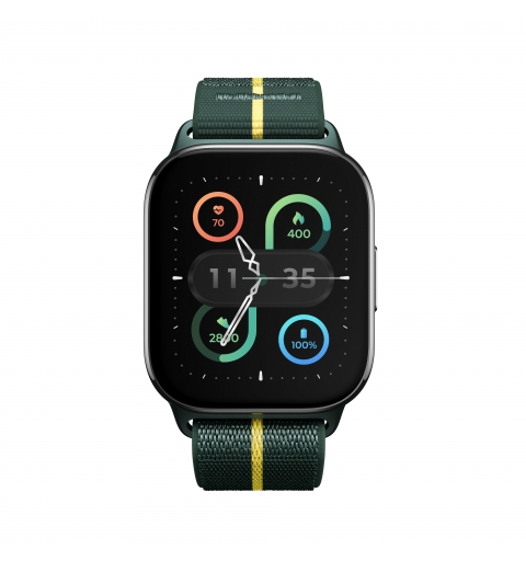 Motorola moto watch fit 4,83 cm (1.9") OLED 44.5 mm Digital Touchscreen Grün, Grau GPS