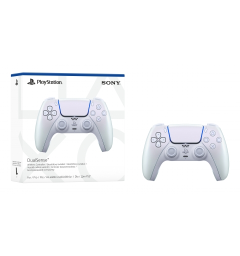 Sony DualSense Chrome, Pearl Bluetooth USB Gamepad Analogue Digital PlayStation 5