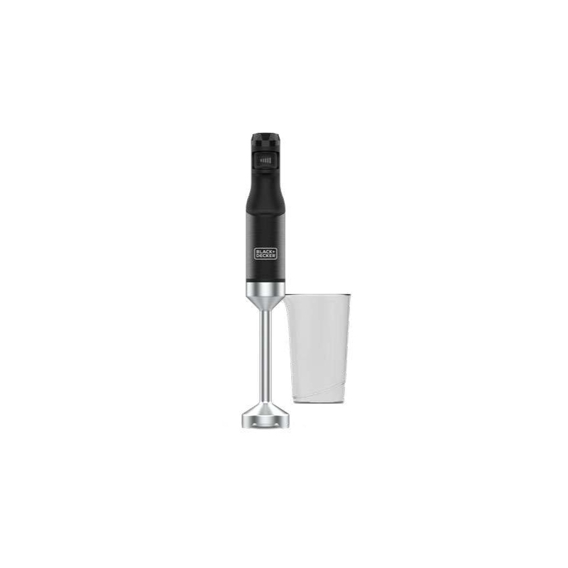 Black & Decker BXHB1501E Mélangeur par immersion 1500 W Noir, Acier inoxydable