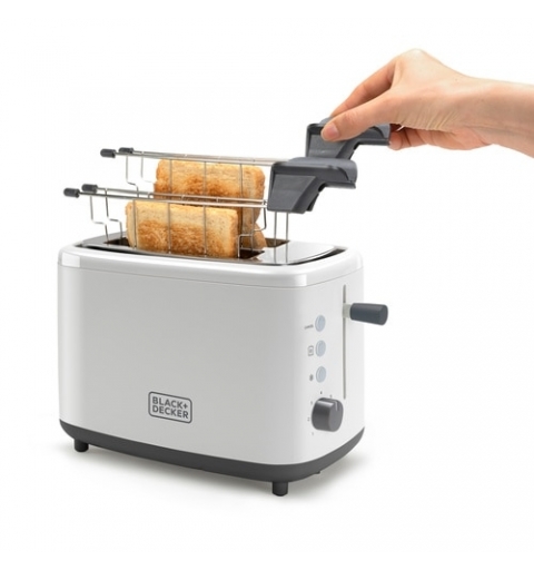 Black & Decker BXTOA820E Toaster 7 2 Scheibe(n) 820 W Weiß