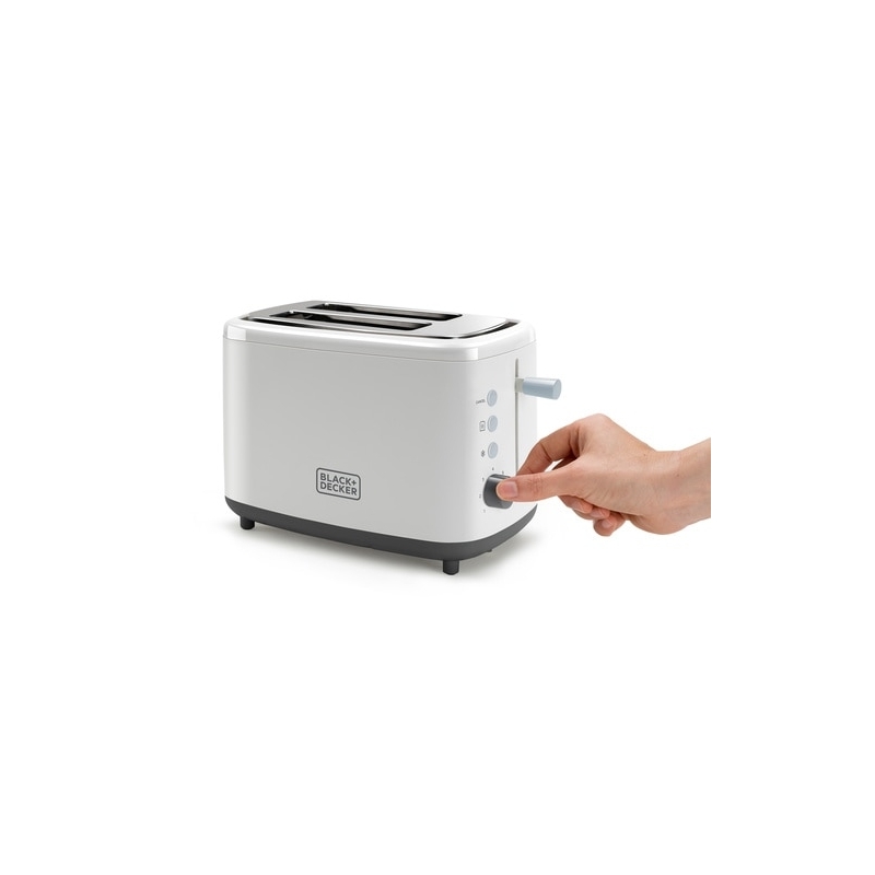 Black & Decker BXTOA820E Toaster 7 2 Scheibe(n) 820 W Weiß