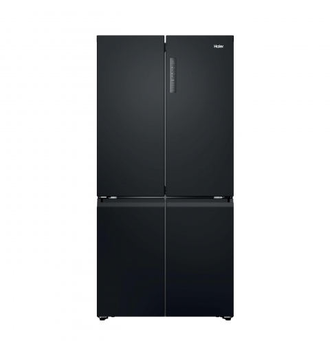 Haier HCR39F19ENPT Side-by-Side Kühlkombination Freistehend 646 l E Schwarz