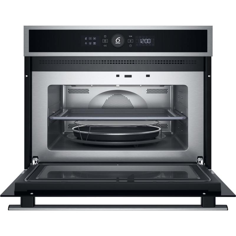 Whirlpool WMW47HMXI Negro, Acero inoxidable Microondas combinado Integrado 40 L 900 W