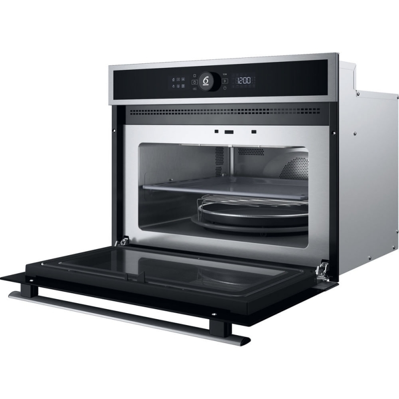 Whirlpool WMW47HMXI Negro, Acero inoxidable Microondas combinado Integrado 40 L 900 W