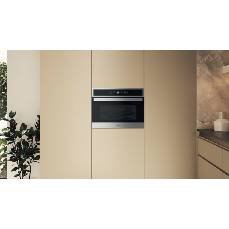 Whirlpool WMW47HMXI Negro, Acero inoxidable Microondas combinado Integrado 40 L 900 W