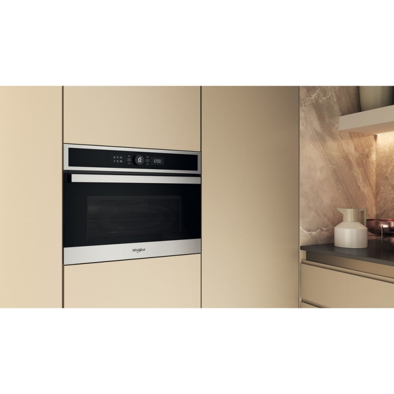 Whirlpool WMW47HMXI Negro, Acero inoxidable Microondas combinado Integrado 40 L 900 W