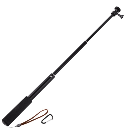 Hama Supporto per Gopro e action cam "Selfie 90", metallo (30 - 90 cm)