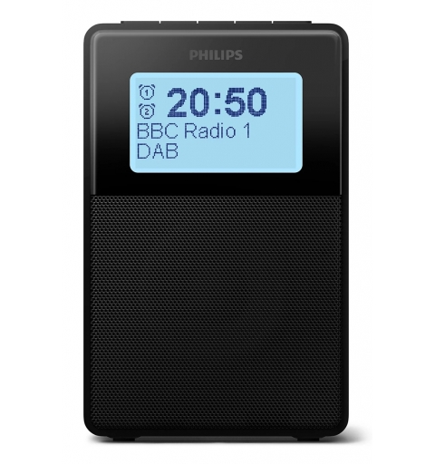 Philips TAR5100 10 despertador Reloj despertador digital Negro