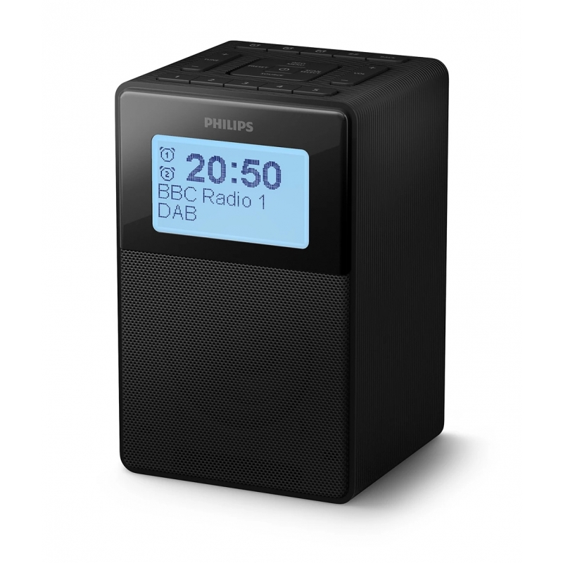 Philips TAR5100 10 despertador Reloj despertador digital Negro