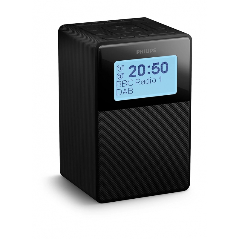Philips TAR5100 10 réveille-matin Réveil numérique Noir