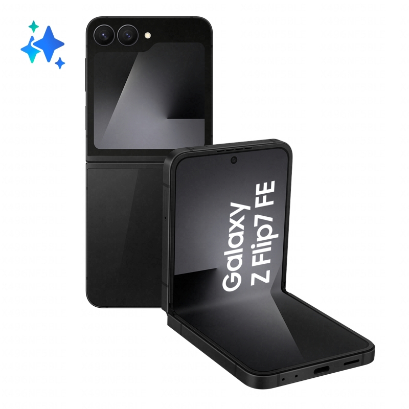 Samsung Galaxy Z Flip7 FE 17 cm (6.7") 5G 8 GB 128 GB 4000 mAh Black