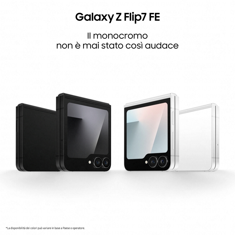 Samsung Galaxy Z Flip7 FE 17 cm (6.7") 5G 8 Go 128 Go 4000 mAh Noir