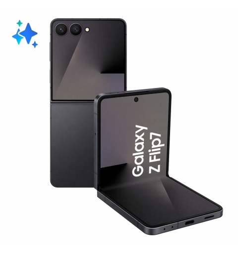 Samsung Galaxy Z Flip7 17,3 cm (6.8") 5G 12 Go 256 Go 4300 mAh Noir