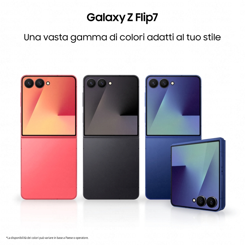Samsung Galaxy Z Flip7 17,3 cm (6.8") 5G 12 Go 256 Go 4300 mAh Noir
