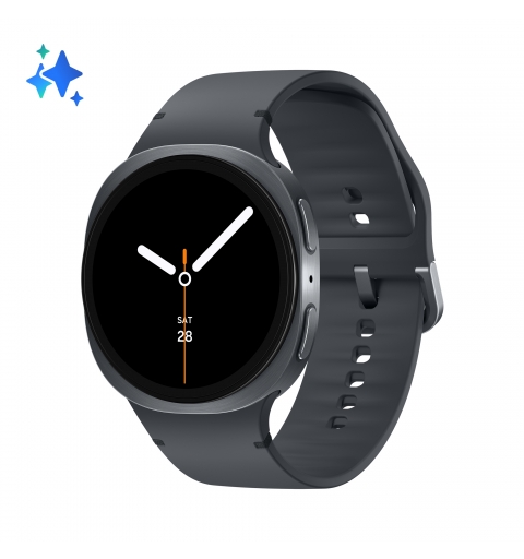 Samsung Galaxy Watch 8 3.81 cm (1.5") AMOLED 44 mm Digital 480 x 480 pixels Touchscreen Silver Wi-Fi GPS (satellite)
