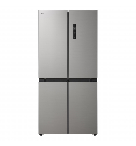 LG GMM41MSBEM Side-by-Side Kühlkombination Freistehend 474 l E Silber