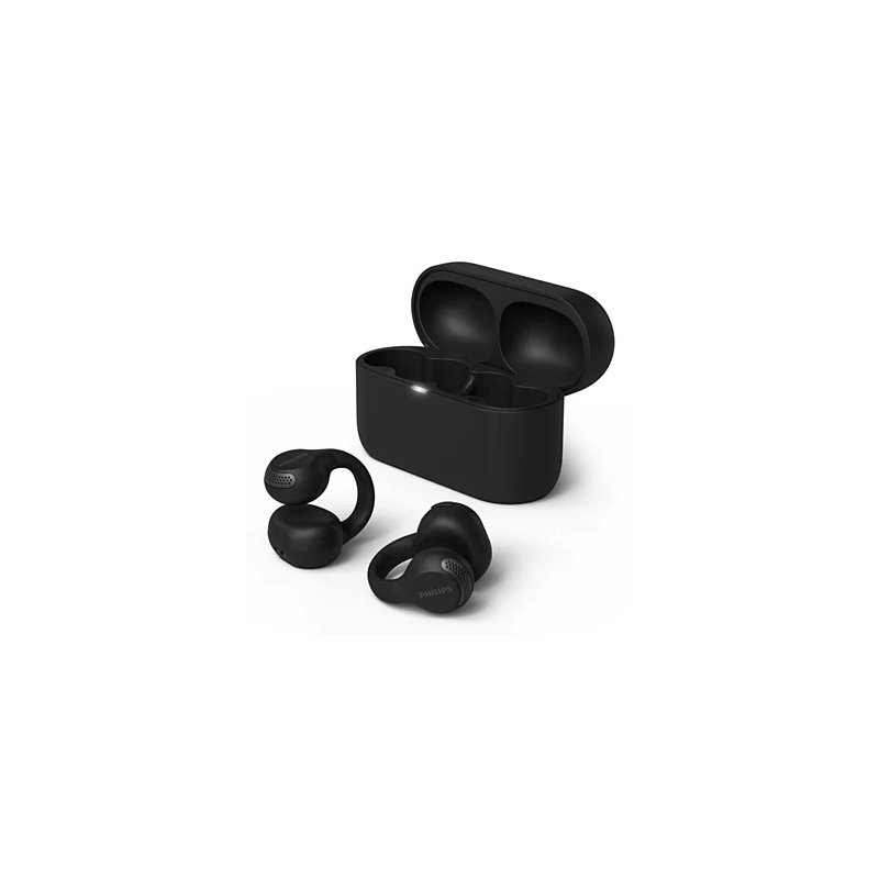 Philips 2000 series TAQ2000BK Auricolare True Wireless Stereo (TWS) clip auricolare, A orecchio aperto Musica e Chiamate
