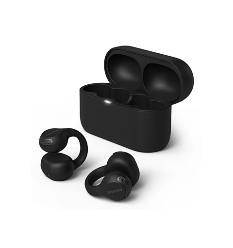 Philips 2000 series TAQ2000BK Auricolare True Wireless Stereo (TWS) clip auricolare, A orecchio aperto Musica e Chiamate