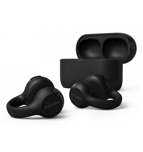 Philips 2000 series TAQ2000BK Auricolare True Wireless Stereo (TWS) clip auricolare, A orecchio aperto Musica e Chiamate