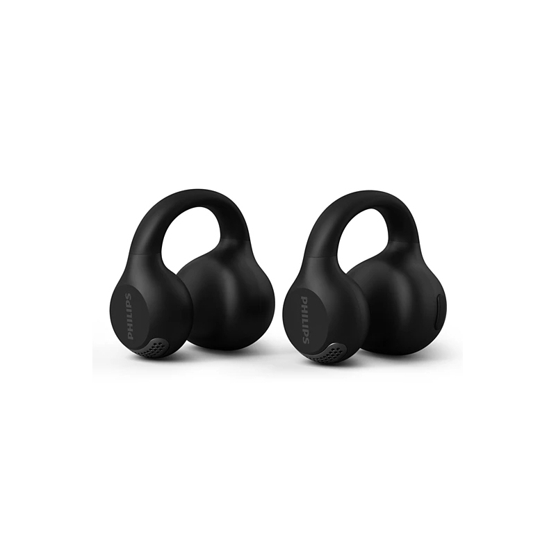 Philips 2000 series TAQ2000BK Auricolare True Wireless Stereo (TWS) clip auricolare, A orecchio aperto Musica e Chiamate