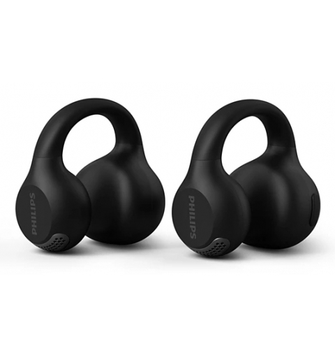 Philips 2000 series TAQ2000BK Auricolare True Wireless Stereo (TWS) clip auricolare, A orecchio aperto Musica e Chiamate