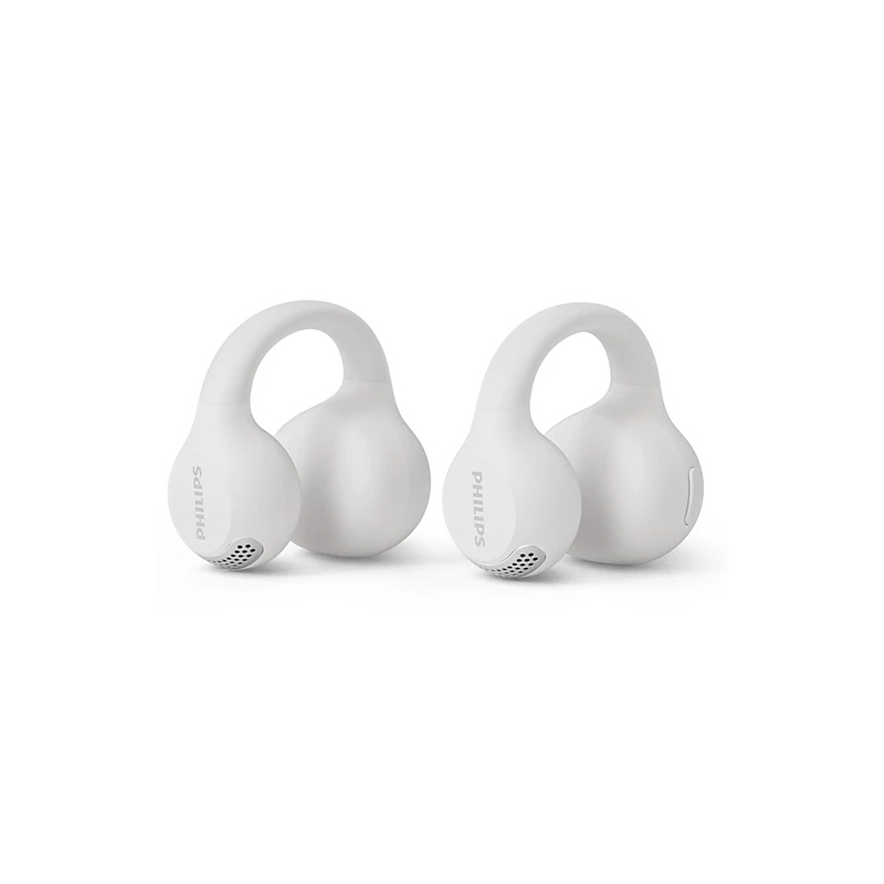 Philips 2000 series TAQ2000WT Auricolare True Wireless Stereo (TWS) clip auricolare, A orecchio aperto Musica e Chiamate