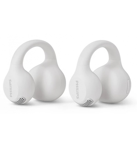 Philips 2000 series TAQ2000WT Auricolare True Wireless Stereo (TWS) clip auricolare, A orecchio aperto Musica e Chiamate