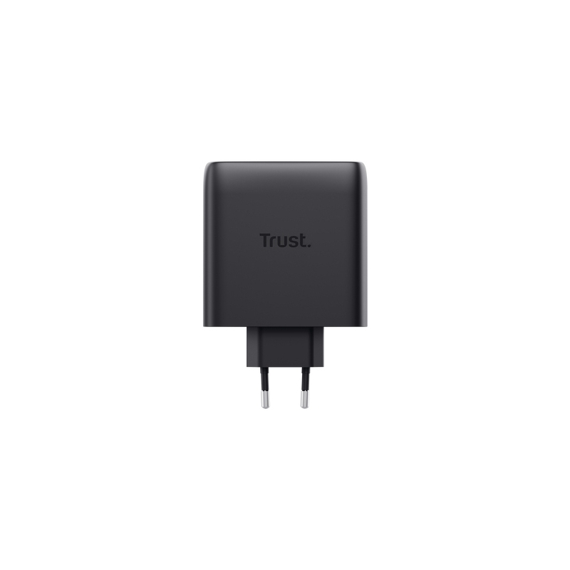 Trust Maxo Cargador GaN USB-C de 2 puertos de 100 W - Blanco