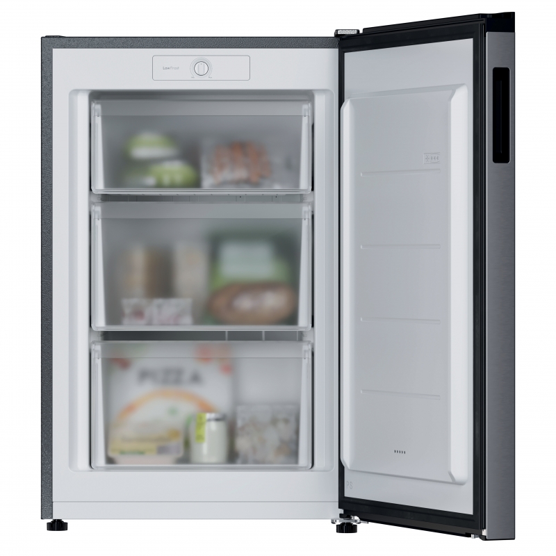 Candy CNUQ2L58EX Upright freezer Freestanding 90 L E Silver