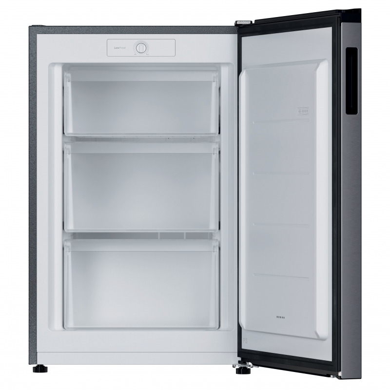 Candy CNUQ2L58EX Upright freezer Freestanding 90 L E Silver