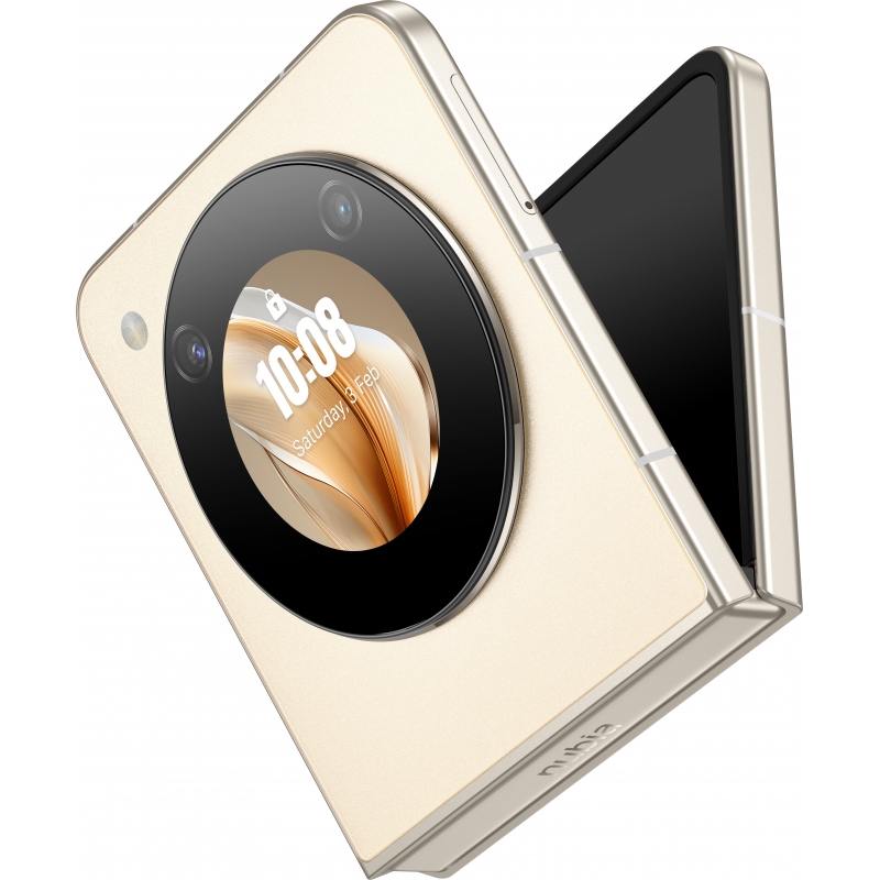 Nubia Flip 5G 17,5 cm (6.9") Doppia SIM Android 13 USB tipo-C 8 GB 256 GB 4310 mAh Oro
