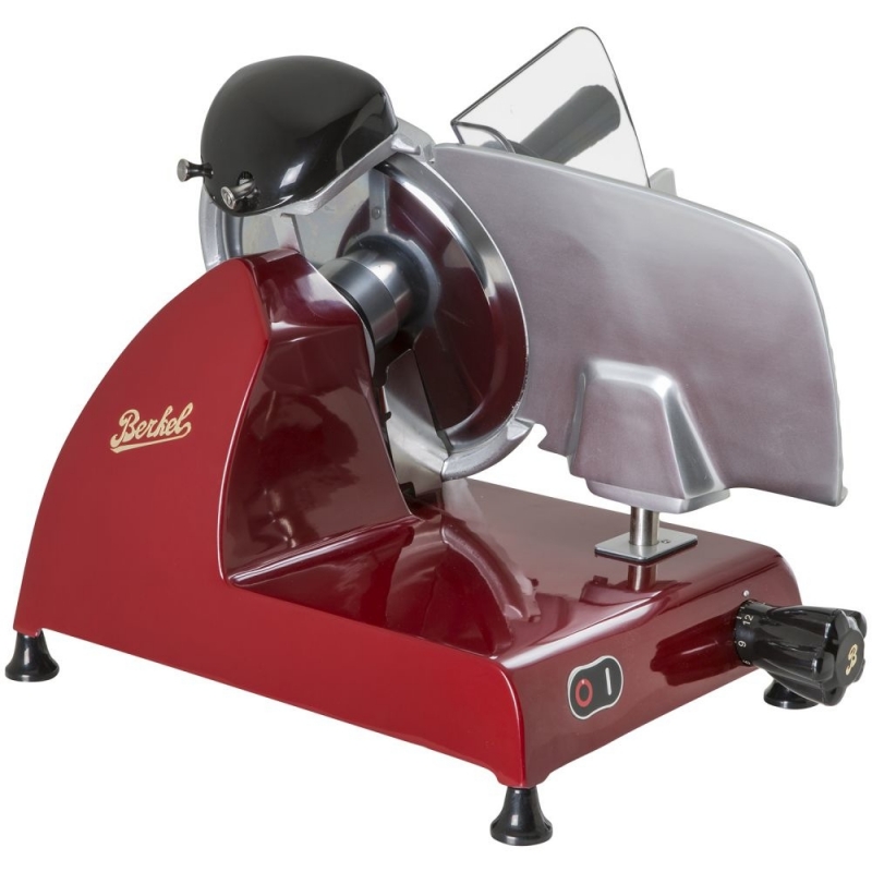 Berkel Red Line 250 affettatrice Elettrico Rosso, Argento Acciaio inox
