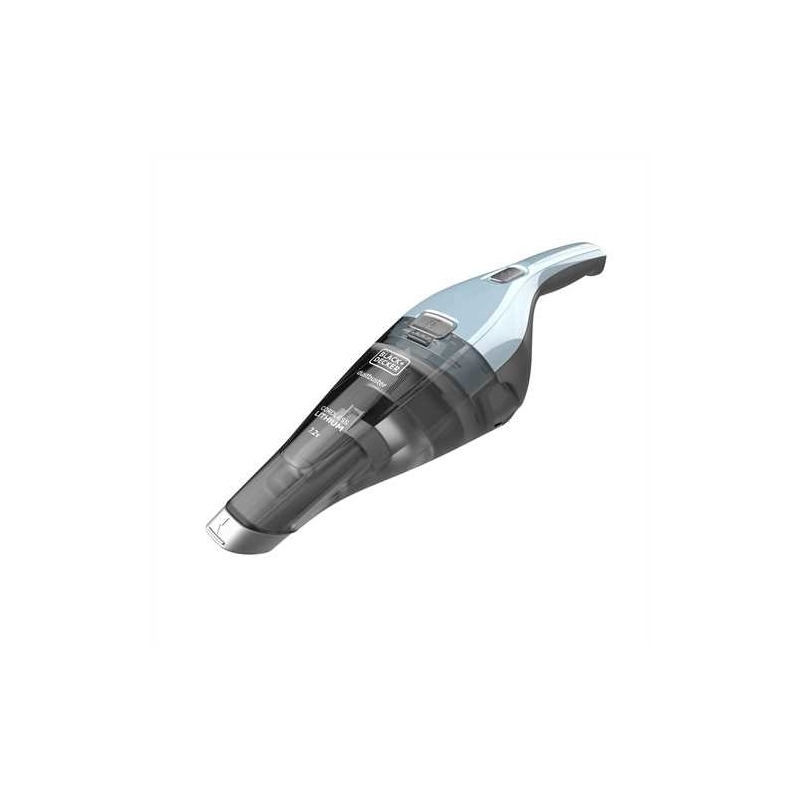 Black & Decker NVC215W Handstaubsauger Blau, Grau Beutellos