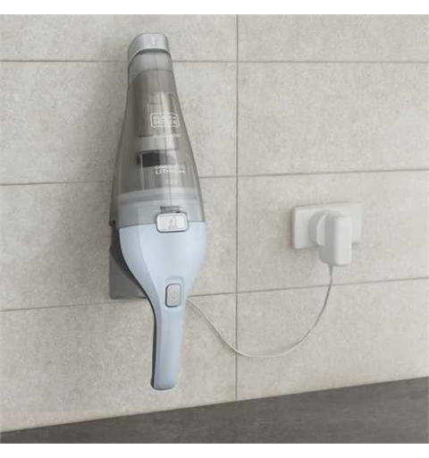 Black & Decker NVC215W Handstaubsauger Blau, Grau Beutellos