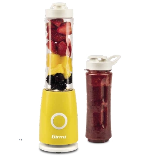 Girmi FR0405 licuadora 0,5 L Batidora de vaso 260 W Blanco, Amarillo