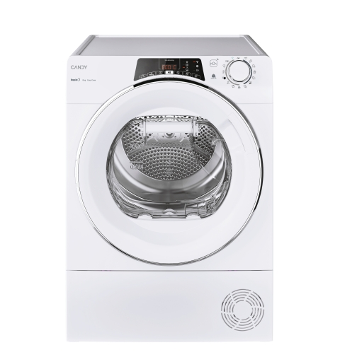 Candy RapidÓ ROE H8A2TCEX-S sèche-linge Pose libre Charge avant 8 kg Blanc