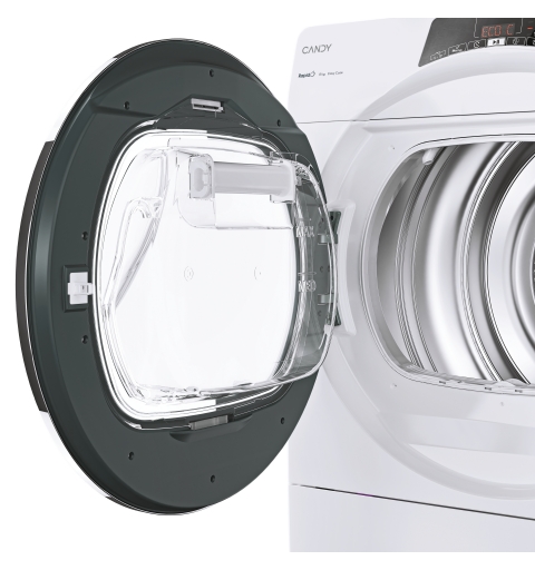 Candy RapidÓ ROE H8A2TCEX-S sèche-linge Pose libre Charge avant 8 kg Blanc