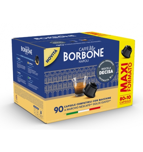Caffè Borbone DGBREDDECISA90N Kaffeekapsel & Kaffeepad 90 Stück(e)