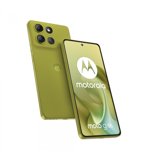 Motorola moto g86 5G 16,9 cm (6.67") Doppia SIM Android 15 USB tipo-C 8 GB 256 GB 5200 mAh Verde